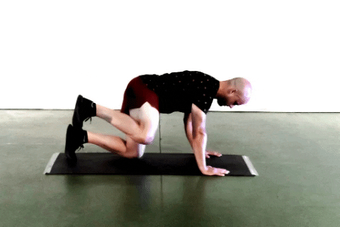 Dog lateral glutes extension