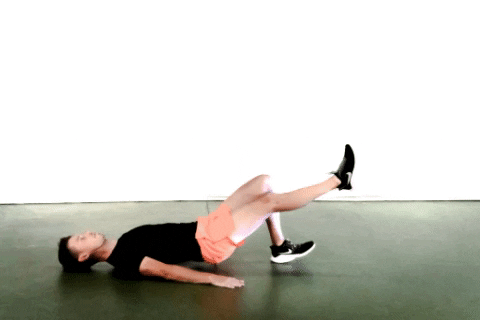 One leg bridge - Jump