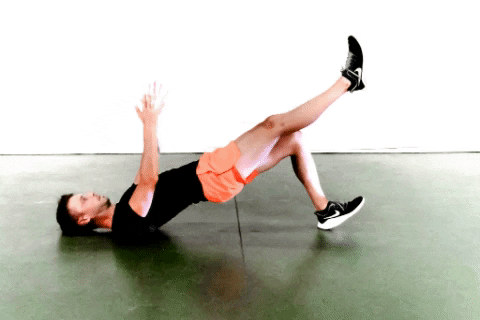 One leg bridge - flexion/extension