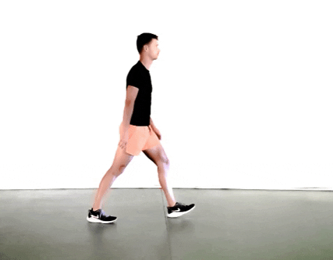 Jumping lunge - change