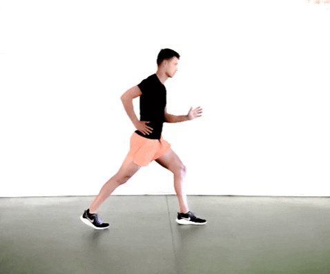 Jumping lunge
