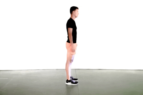 Rear lunge - kick